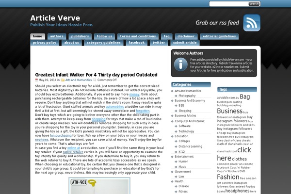 Site using Author Box After Posts plugin