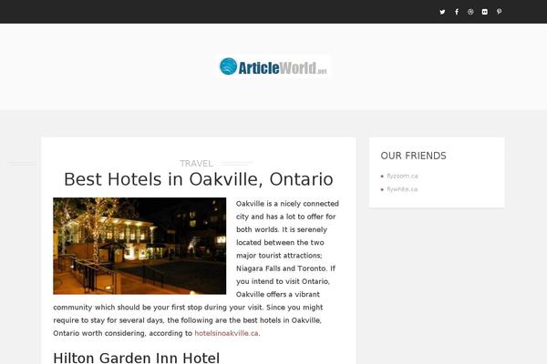 Brixton theme site design template sample
