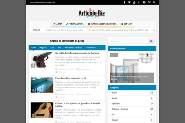 Multinews theme site design template sample