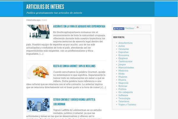 Live Wire theme site design template sample