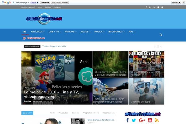 GeneratePress theme site design template sample