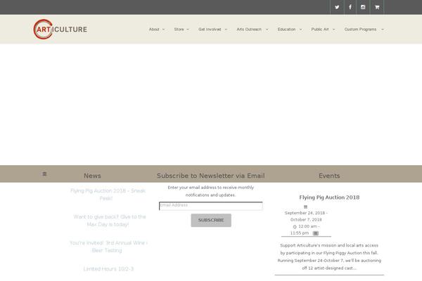 articulture.org site used Sleeky-pro