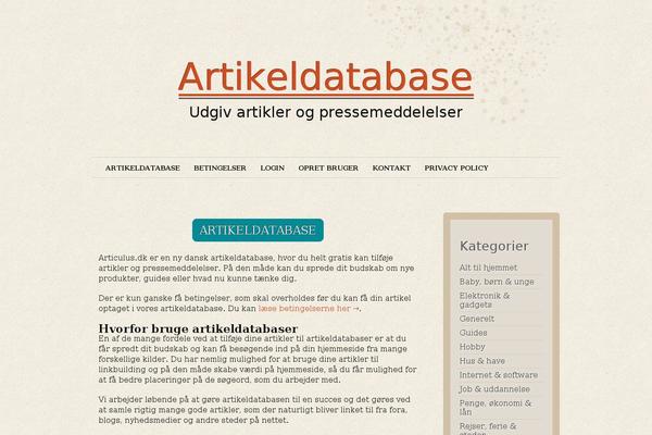 Liquorice theme site design template sample