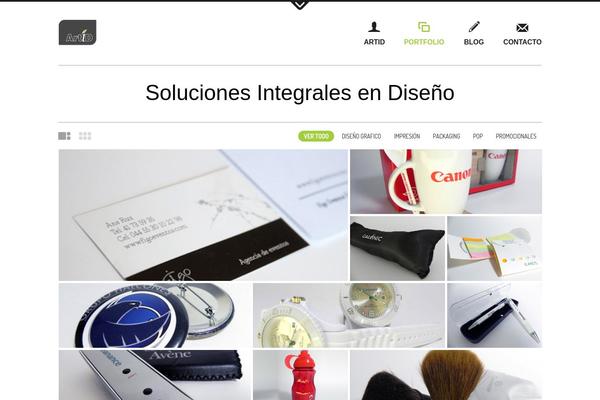 Daisho theme site design template sample
