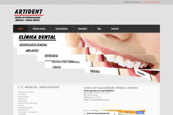 Smart It theme site design template sample