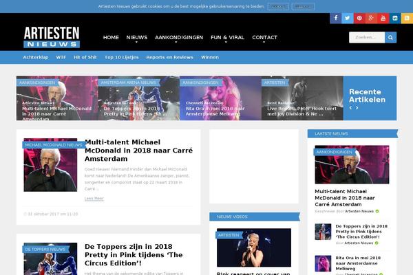 Frog-wp theme site design template sample