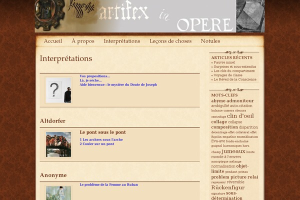 Aesthete theme site design template sample