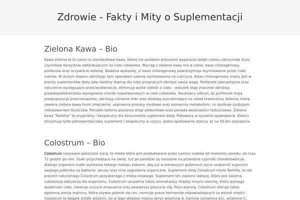 Omega theme site design template sample