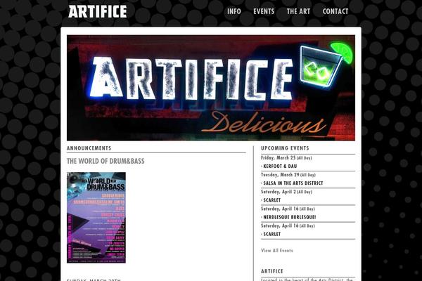 Modularity theme site design template sample
