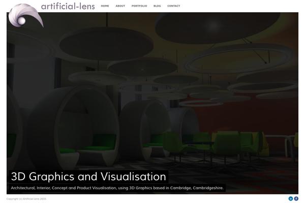 Artemis theme site design template sample