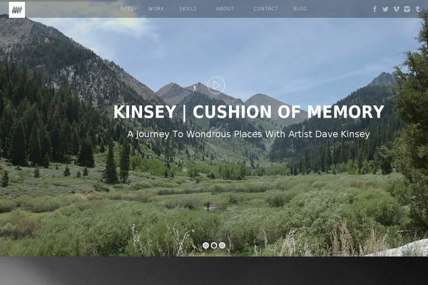 Dreamer theme site design template sample