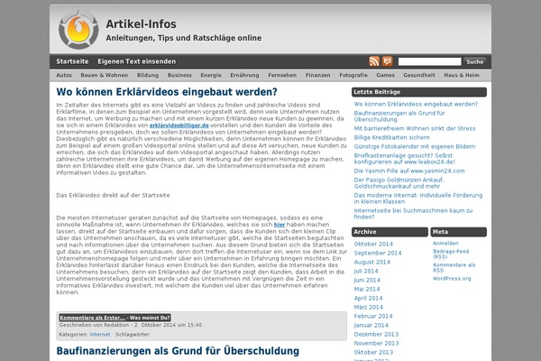 artikel-infos.de site used Hmtpro4