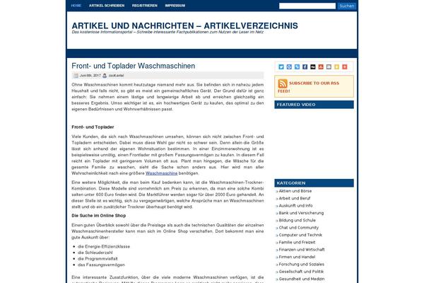 artikel-nachrichten.de site used Grooveblue