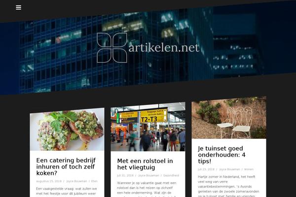 Site using Meks ThemeForest Smart Widget plugin