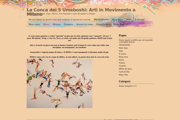 Koi theme site design template sample
