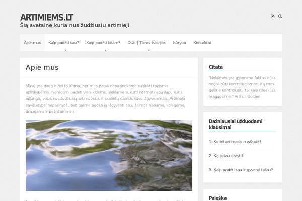 Semplicemente theme site design template sample