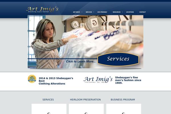 Karma theme site design template sample