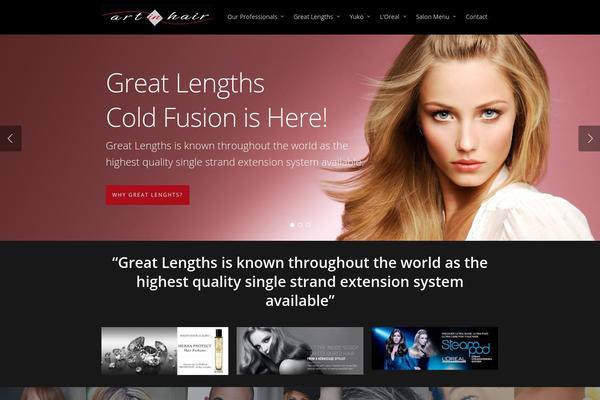 Salient theme site design template sample