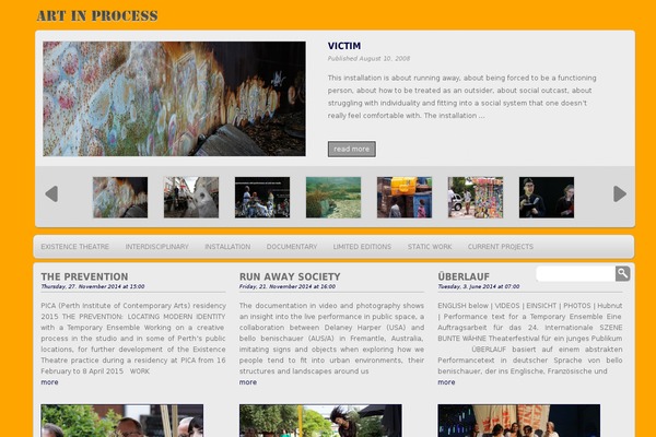 WP-Creativix theme site design template sample