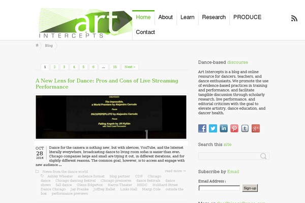 Site using Ad Squares Widget plugin