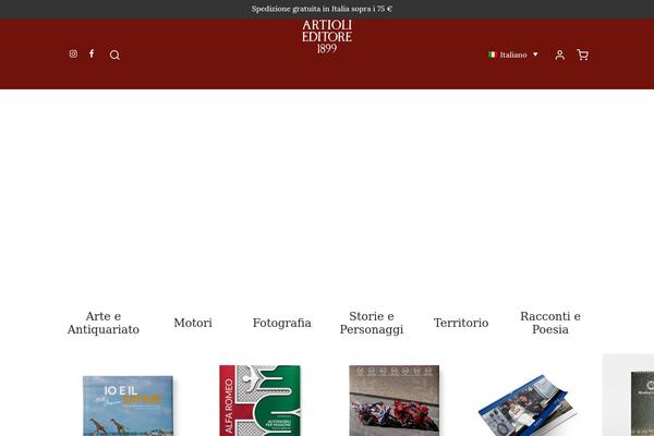 Goya-child theme site design template sample