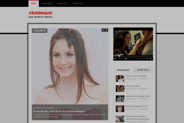 artis-indonesia.net site used Hotnews