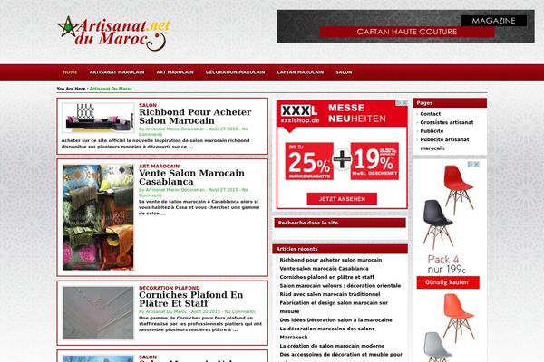artisanat-du-maroc.net site used Redeve