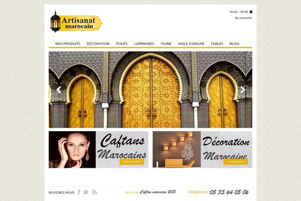 Blanco theme site design template sample