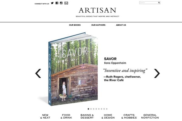 artisanbooks.com site used Artisan