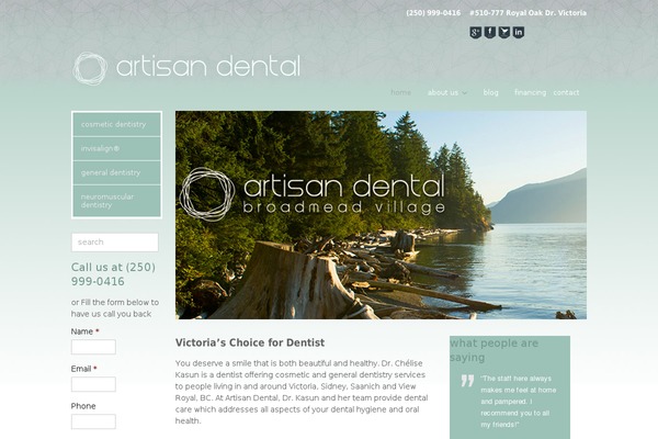 Site using A3-Social-Sidebar plugin