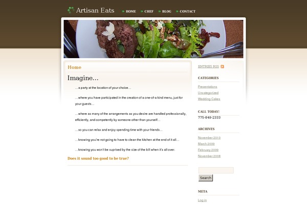 Peaceful Rush theme site design template sample