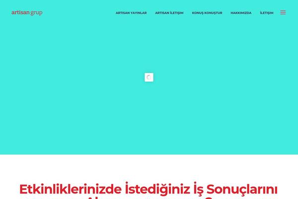 Cortex theme site design template sample