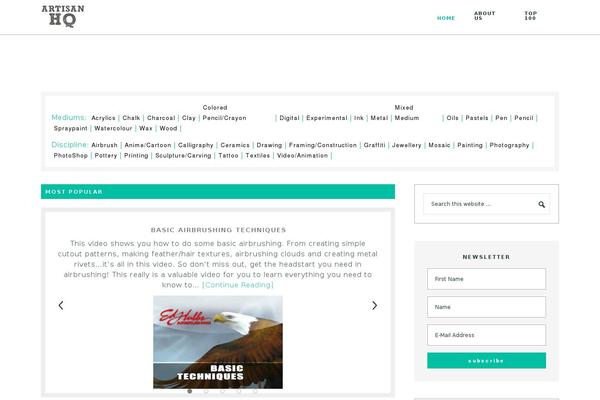 Wave theme site design template sample