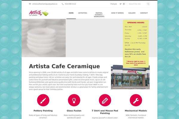 Goodwork theme site design template sample
