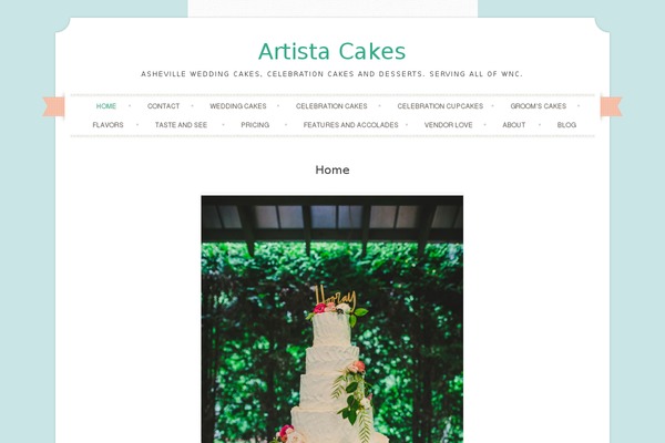 Sugar and Spice theme site design template sample