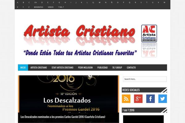 Site using Gutentor plugin