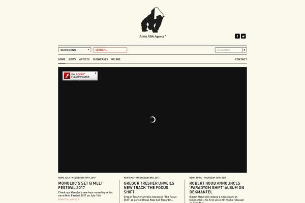 Site using Wp-gilid-panel plugin