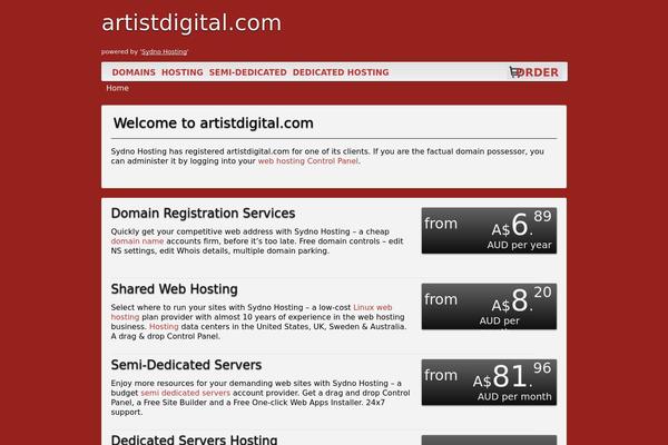 Fullscreen theme site design template sample