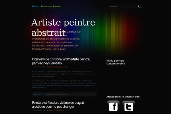Colourise theme site design template sample