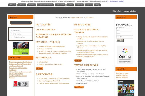 GeneratePress theme site design template sample