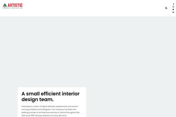 artistic-interior.net site used Inteshape