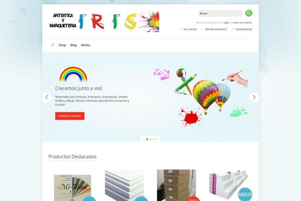 Shoppica theme site design template sample