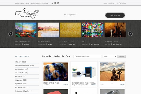 Site using Rss news display plugin