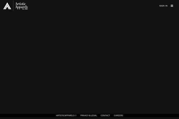 artisticapparels.com site used Artistic