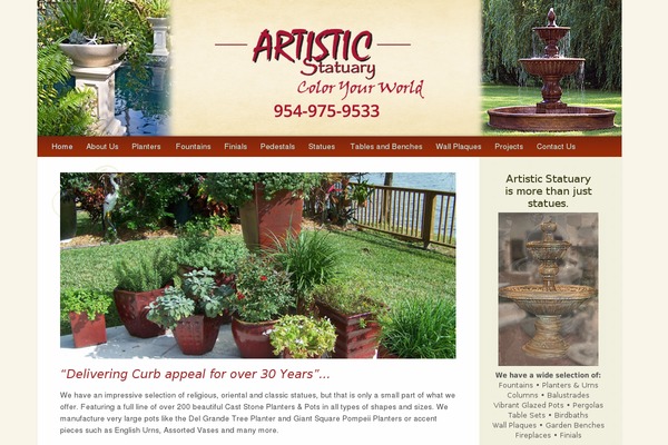 Canvas theme site design template sample