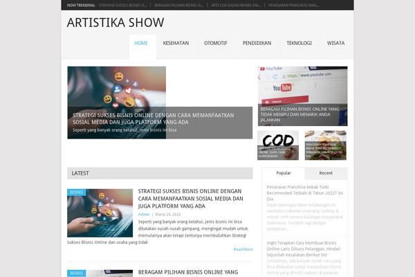 Site using WP Tab Widget plugin