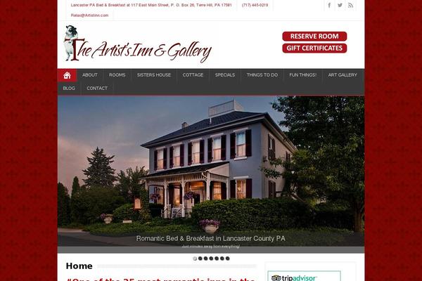 artistinn.com site used Artist