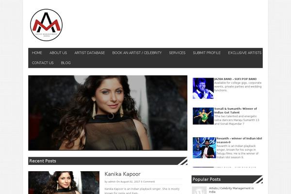 BresponZive theme site design template sample