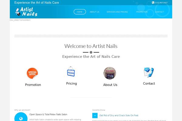 Spa Lab theme site design template sample