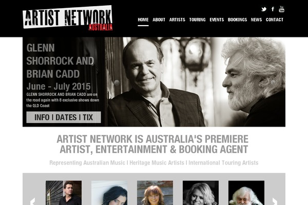 artistnetwork.com.au site used Artistnetwork